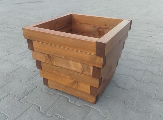 Donice impregnowane, lakierowane, świerk skandynawski