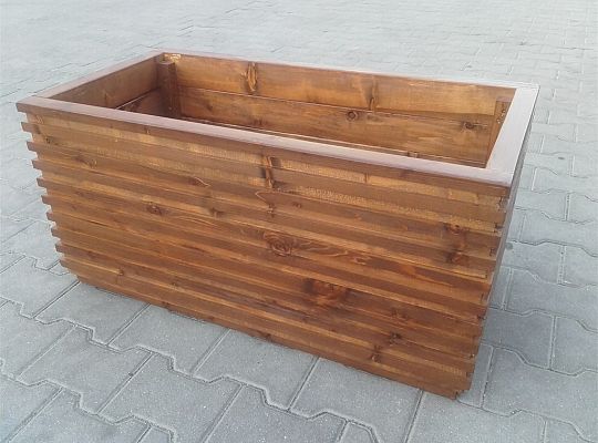 Donice impregnowane, lakierowane, świerk skandynawski