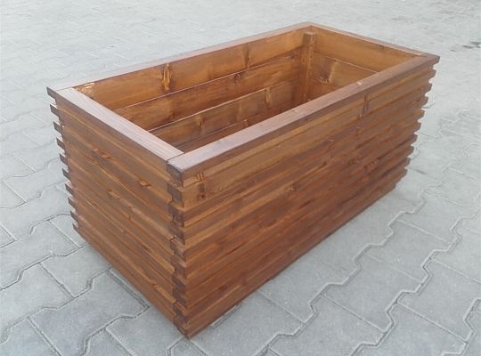 Donice impregnowane, lakierowane, świerk skandynawski