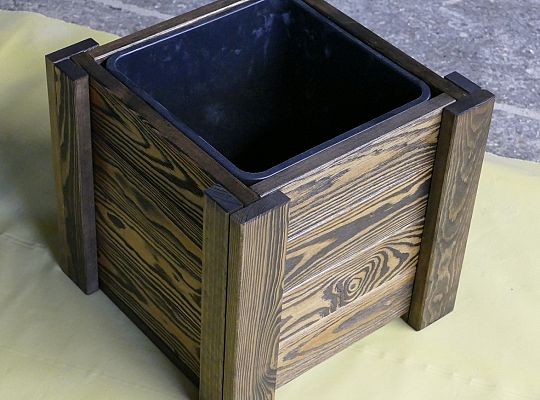 Donice olejowane, lakierowane