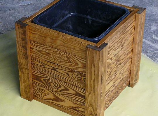 Donice olejowane, lakierowane