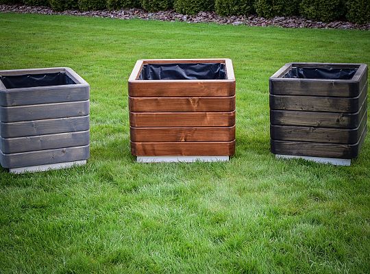 Donice olejowane, lakierowane